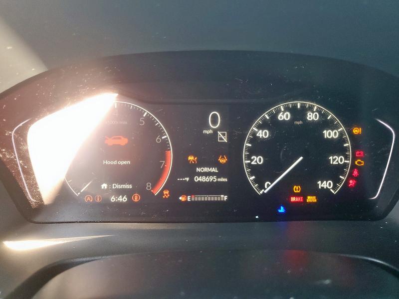 5FNYG1H43PB015700 - 2023 HONDA PILOT EXL GRAY photo 9