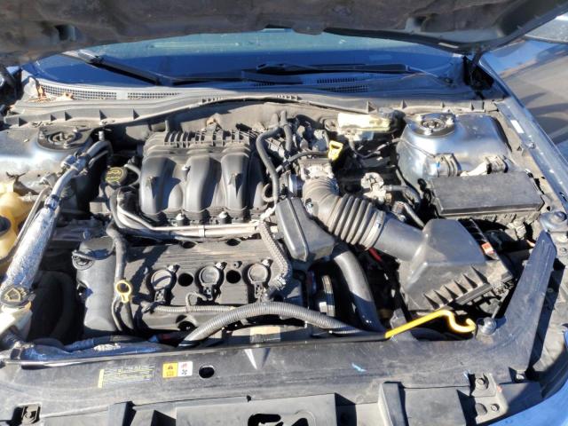 3FAHP0HG6CR341008 - 2012 FORD FUSION SE BLUE photo 11