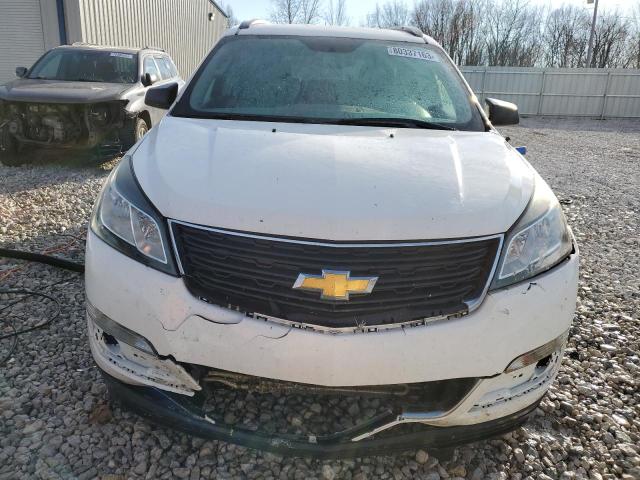 1GNKRFED3EJ322783 - 2014 CHEVROLET TRAVERSE LS WHITE photo 5