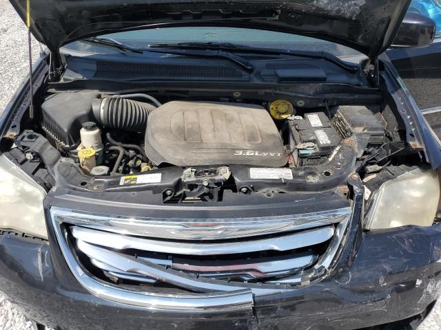 2C4RC1BG0DR744594 - 2013 CHRYSLER TOWN & COU TOURING BLACK photo 12