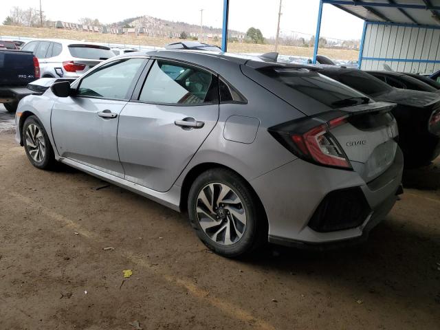 SHHFK7G26JU216473 - 2018 HONDA CIVIC LX SILVER photo 2