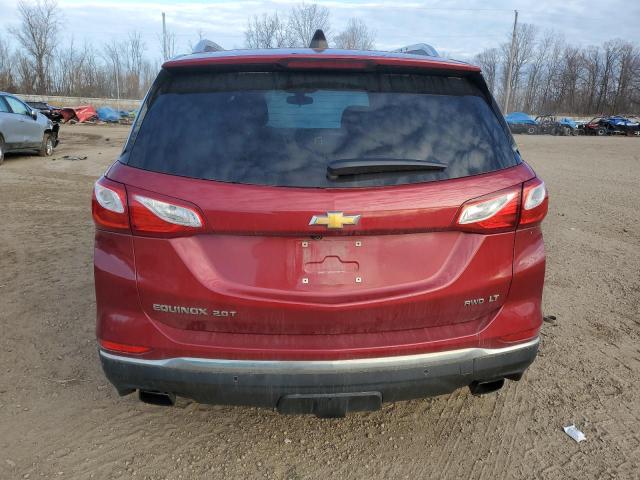 2GNAXVEX1K6111614 - 2019 CHEVROLET EQUINOX LT RED photo 6