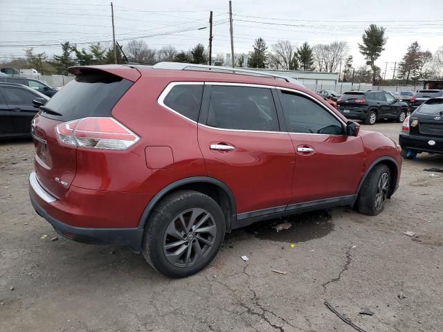 5N1AT2MV5GC824884 - 2016 NISSAN ROGUE S RED photo 3