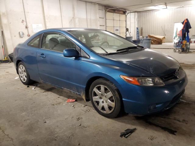 2HGFG12646H547047 - 2006 HONDA CIVIC LX BLUE photo 4