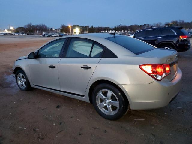 1G1PF5SC0C7189206 - 2012 CHEVROLET CRUZE LT CREAM photo 2