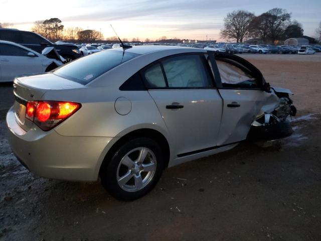 1G1PF5SC0C7189206 - 2012 CHEVROLET CRUZE LT CREAM photo 3