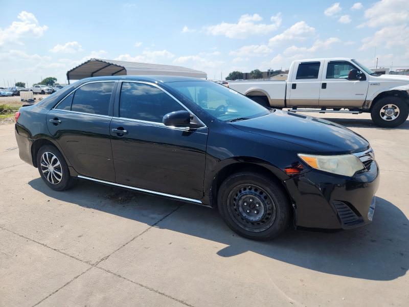 4T1BF1FK4EU403805 - 2014 TOYOTA CAMRY L BLACK photo 4