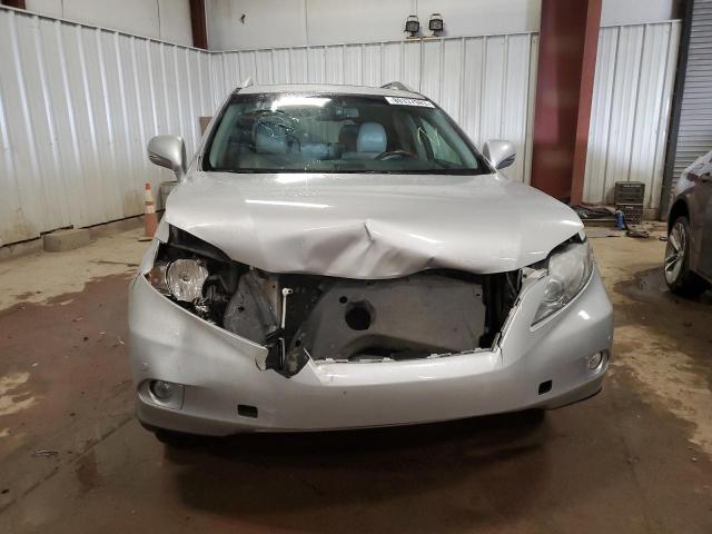 2T2BK1BA4CC134157 - 2012 LEXUS RX 350 SILVER photo 5