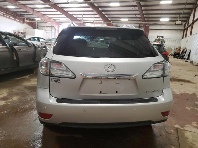 2T2BK1BA4CC134157 - 2012 LEXUS RX 350 SILVER photo 6