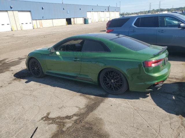 WUAPWAF56JA905329 - 2018 AUDI RS5 أخضر صورة 2
