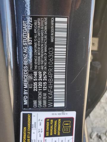 W1KAF4HB4PR106303 - 2023 MERCEDES-BENZ C 300 4MATIC BLACK photo 12