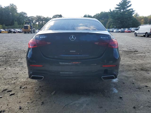 W1KAF4HB4PR106303 - 2023 MERCEDES-BENZ C 300 4MATIC BLACK photo 6