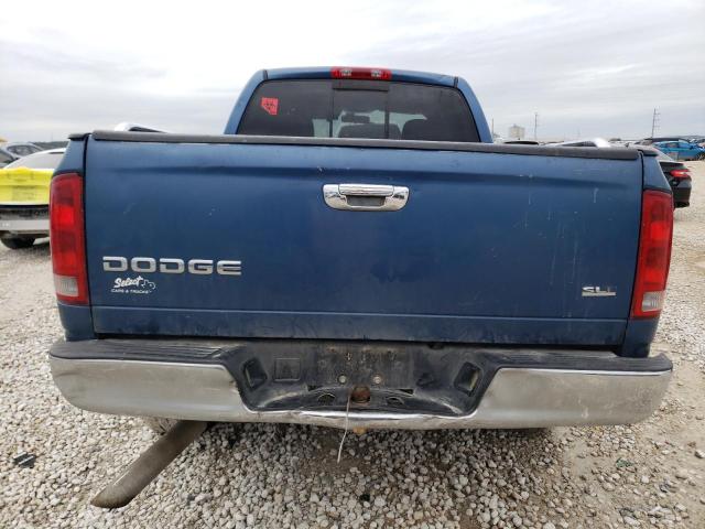 1D7HA18N54S620221 - 2004 DODGE RAM 1500 ST BLUE photo 6