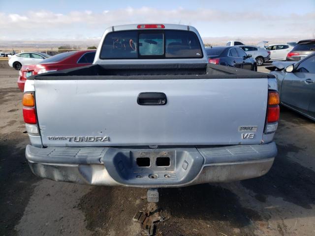 5TBRT3412YS104297 - 2000 TOYOTA TUNDRA ACCESS CAB ვერცხლისფერი ფოტო 6