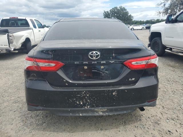 4T1B11HK2JU103928 - 2018 TOYOTA CAMRY L BLACK photo 6