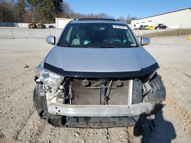 5TDYK3EH6CS071847 - 2012 TOYOTA HIGHLANDER LIMITED SILVER photo 5