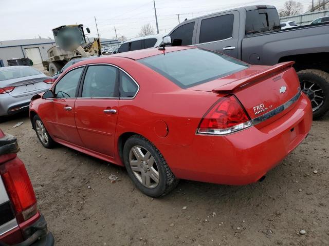 2G1WB5E32D1153857 - 2013 CHEVROLET IMPALA LT RED photo 2