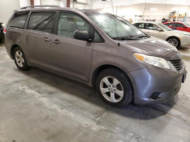 5TDKK3DC4CS257625 - 2012 TOYOTA SIENNA LE GRAY photo 4