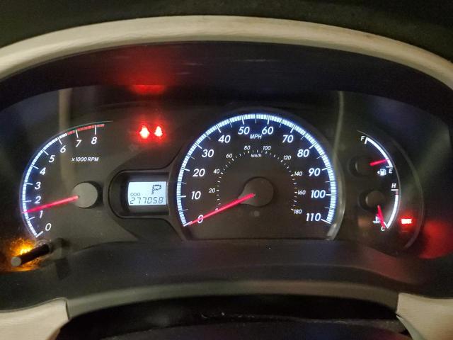 5TDKK3DC4CS257625 - 2012 TOYOTA SIENNA LE GRAY photo 9