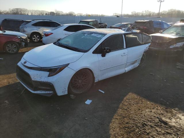 JTDS4RCE2LJ018815 - 2020 TOYOTA COROLLA SE WHITE photo 1