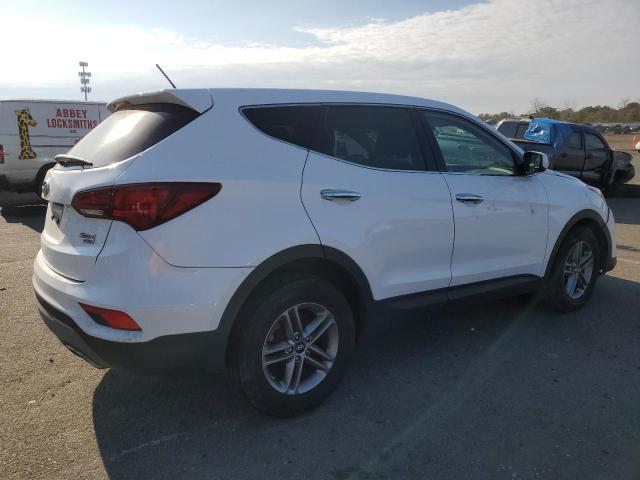 5NMZTDLB8JH082757 - 2018 HYUNDAI SANTA FE S WHITE photo 3