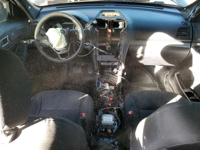 1FM5K8AR2GGB54105 - 2016 FORD EXPLORER POLICE INTERCEPTOR შავი ფოტო 8