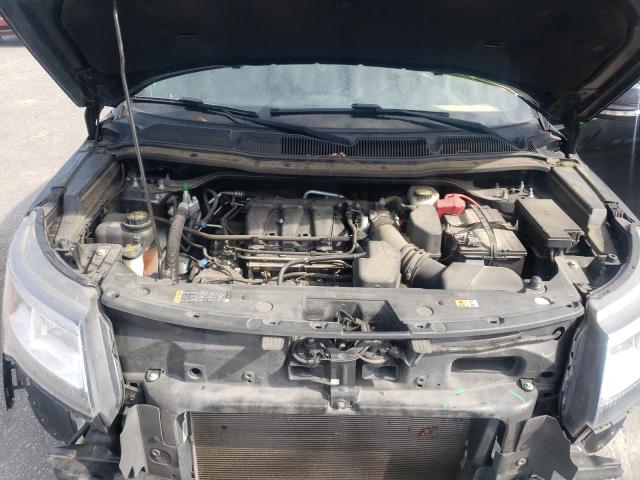 1FM5K7D85JGC62268 - 2018 FORD EXPLORER XLT Սև լուսանկար 12