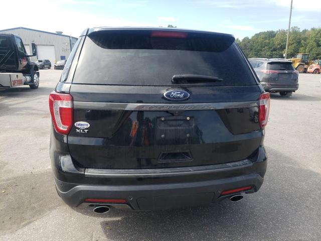 1FM5K7D85JGC62268 - 2018 FORD EXPLORER XLT Սև լուսանկար 6