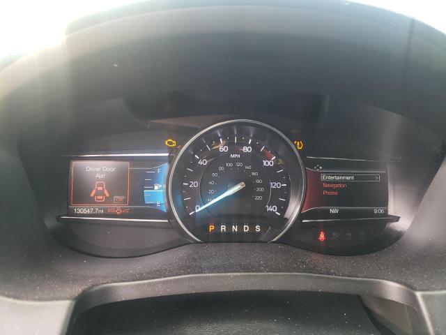 1FM5K7D85JGC62268 - 2018 FORD EXPLORER XLT Սև լուսանկար 9