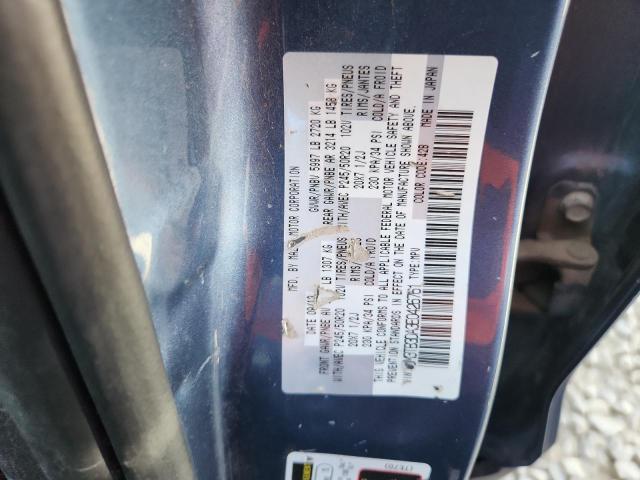 JM3TB3DA3E0426761 - 2014 MAZDA CX-9 GRAND TOURING BLUE photo 12