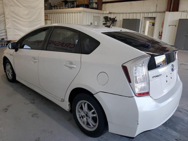 JTDKN3DU4B5346325 - 2011 TOYOTA PRIUS WHITE photo 2