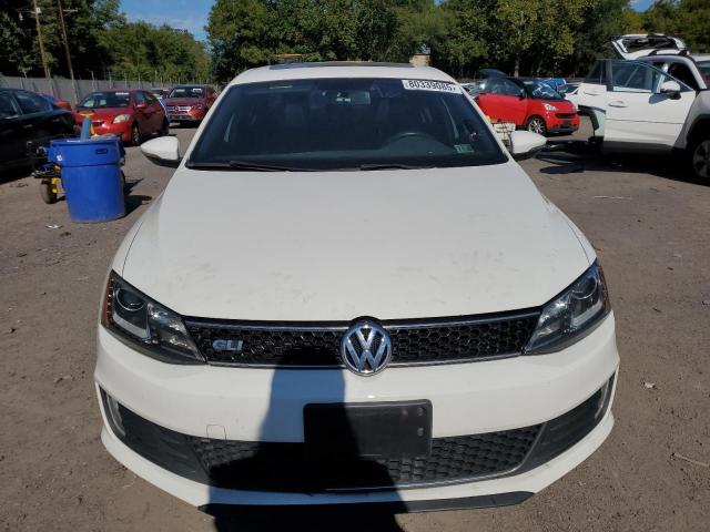 3VW4A7AJ0DM242236 - 2013 VOLKSWAGEN JETTA GLI WHITE photo 5