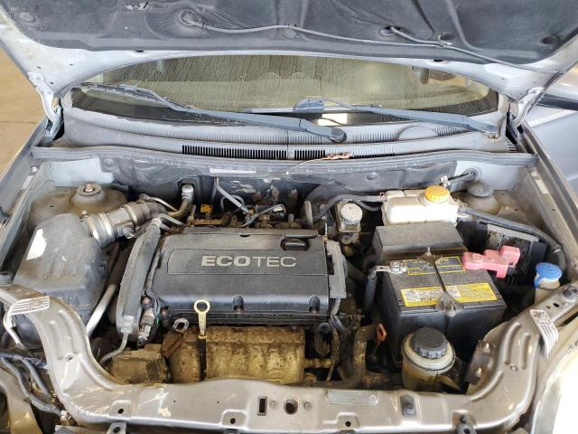 KL1TG5DE4BB243384 - 2011 CHEVROLET AVEO LT GRAY photo 11