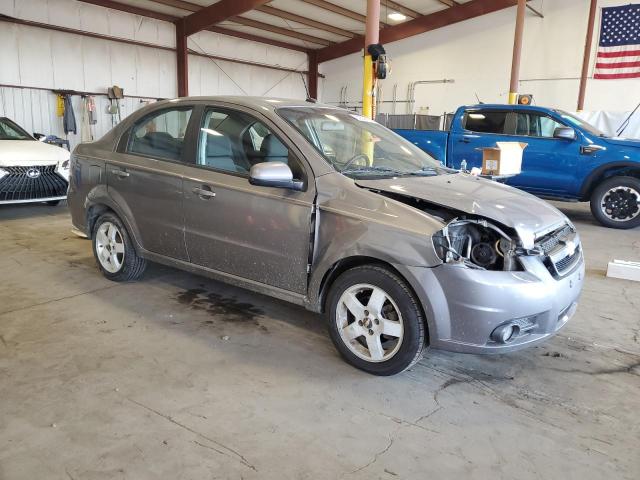 KL1TG5DE4BB243384 - 2011 CHEVROLET AVEO LT GRAY photo 4