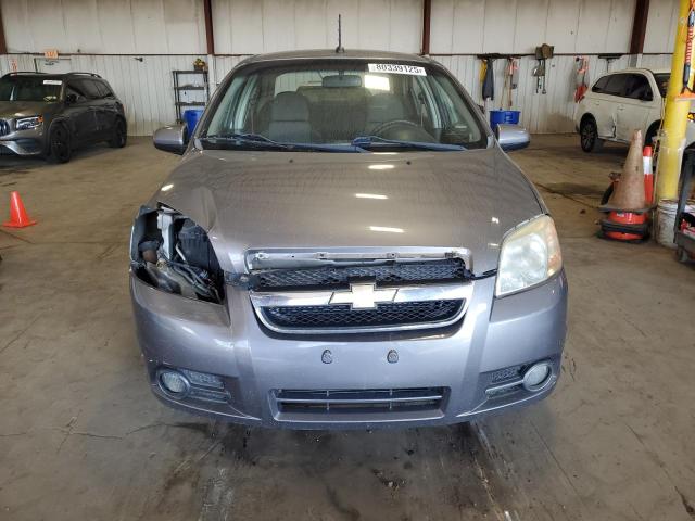 KL1TG5DE4BB243384 - 2011 CHEVROLET AVEO LT GRAY photo 5