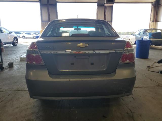 KL1TG5DE4BB243384 - 2011 CHEVROLET AVEO LT GRAY photo 6