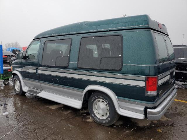 1FDRE14L2XHA11074 - 1999 FORD ECONOLINE E150 VAN GREEN photo 2