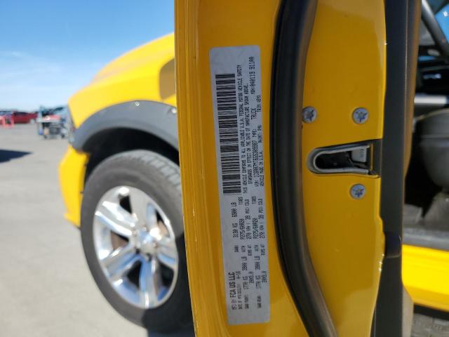 1C6RR7MT6GS309987 - 2016 RAM 1500 SPORT YELLOW photo 12