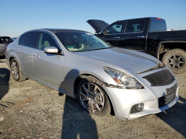 JN1CV6AR9BM352751 - 2011 INFINITI G37 SILVER photo 4