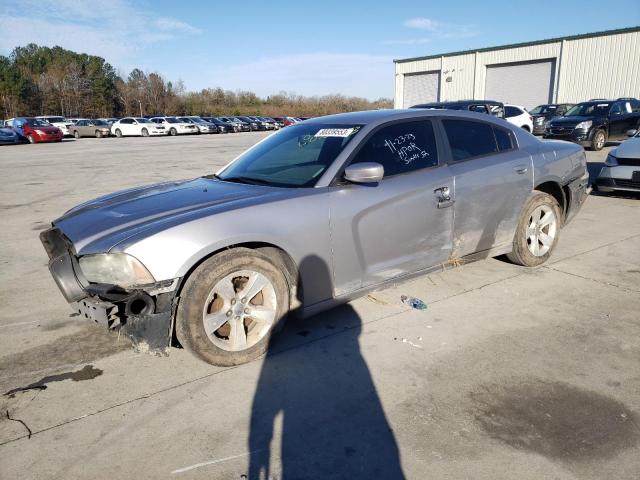 2C3CDXBG2EH130924 - 2014 DODGE CHARGER SE SILVER photo 1