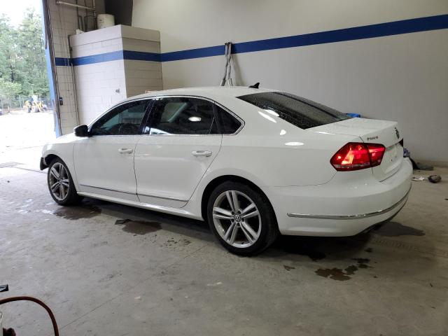 1VWCN7A35EC100324 - 2014 VOLKSWAGEN PASSAT SEL WHITE photo 2