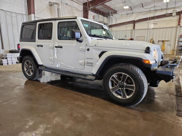 1C4HJXEN2LW215118 - 2020 JEEP WRANGLER U SAHARA WHITE photo 4