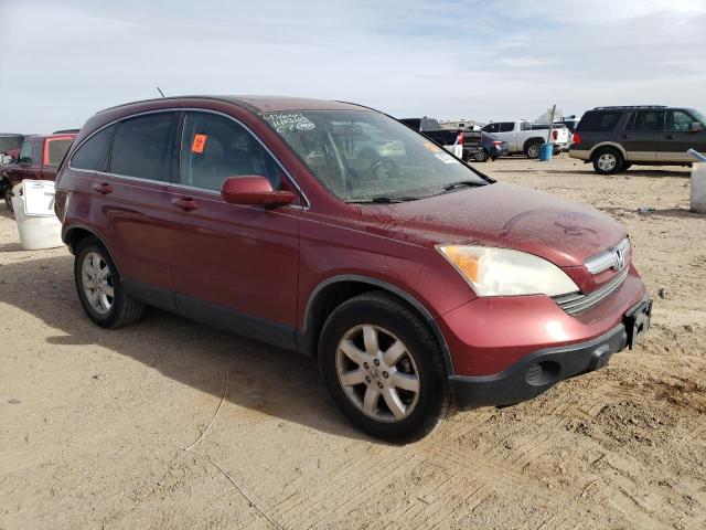 JHLRE38768C049308 - 2008 HONDA CR-V EXL RED photo 4