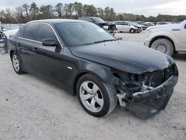 WBANE53567CW60027 - 2007 BMW 525 I BLACK photo 4