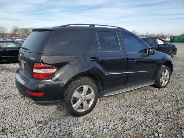 4JGBB86EX9A526546 - 2009 MERCEDES-BENZ ML350 350 BLACK photo 3