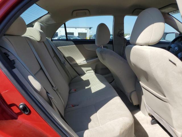 5YFBU4EE1CP040090 - 2012 TOYOTA COROLLA BASE RED photo 10
