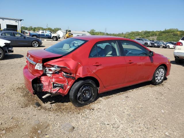 5YFBU4EE1CP040090 - 2012 TOYOTA COROLLA BASE RED photo 3