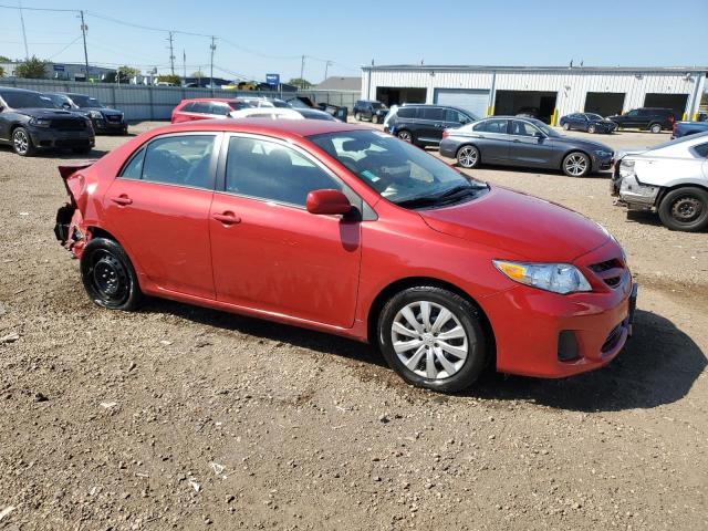5YFBU4EE1CP040090 - 2012 TOYOTA COROLLA BASE RED photo 4