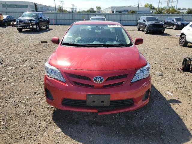 5YFBU4EE1CP040090 - 2012 TOYOTA COROLLA BASE RED photo 5