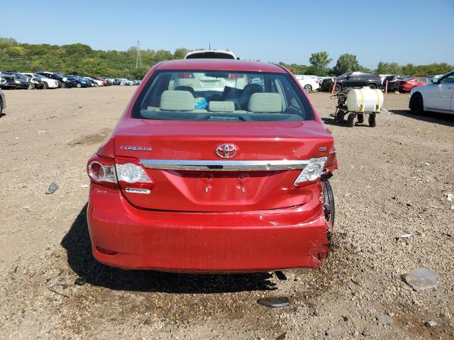 5YFBU4EE1CP040090 - 2012 TOYOTA COROLLA BASE RED photo 6